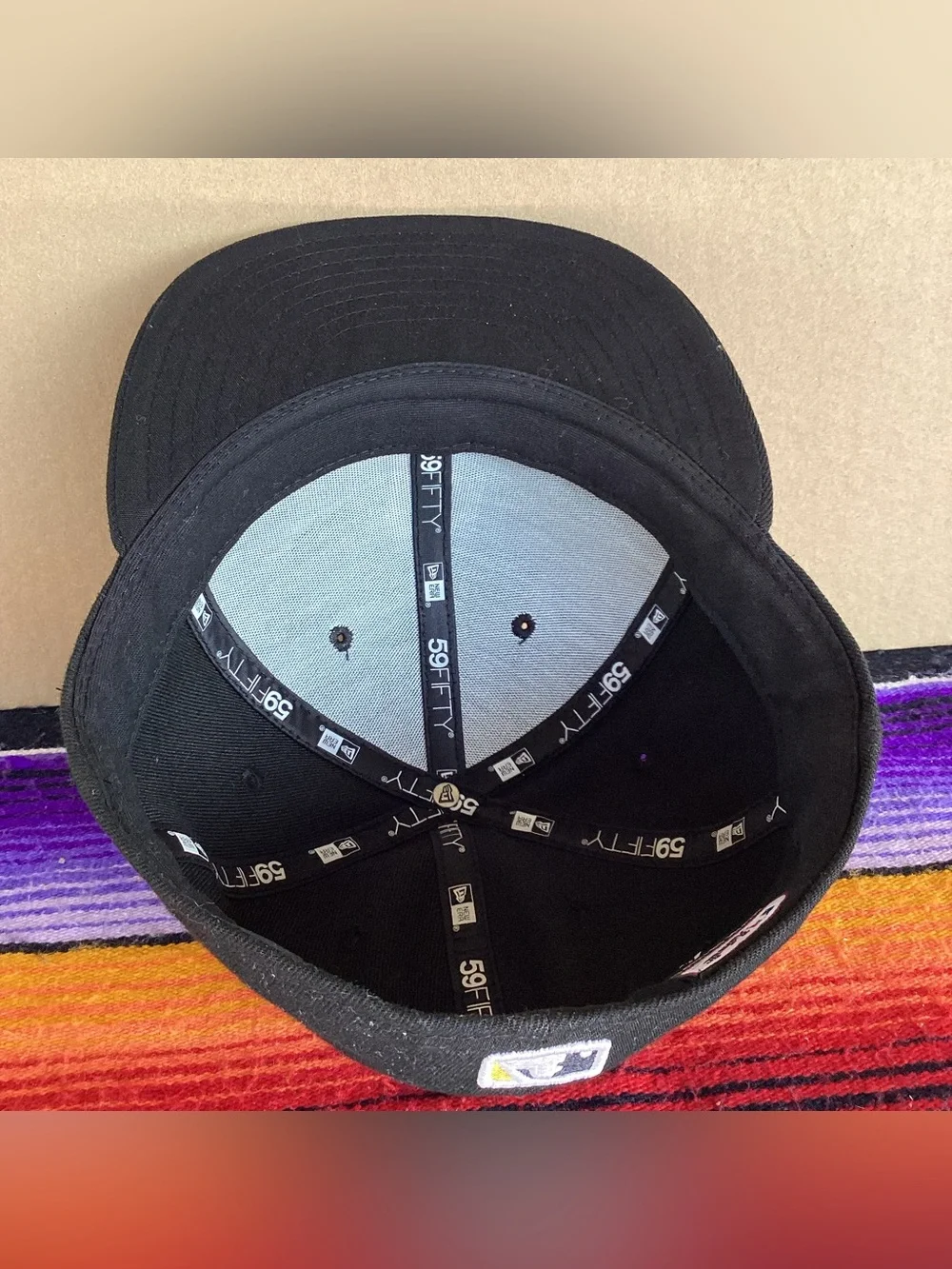 New Era Pittsburgh pirates hat 59Fifty size 7 5/8